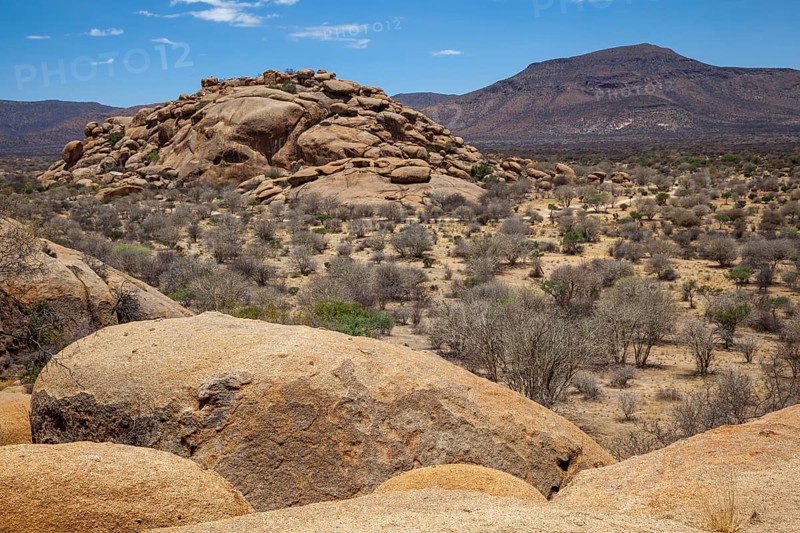 Rocky landscape, Damaraland, Namibia, Africa