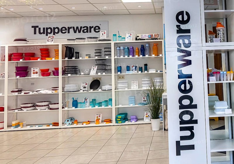 The Tupperware party is over. The plastic bowl manufacturer Tupperware has gone bust. The company filed for bankruptcy in the USA. Tupperware shop in Metzingen, Baden-Württemberg, Germany, Europe