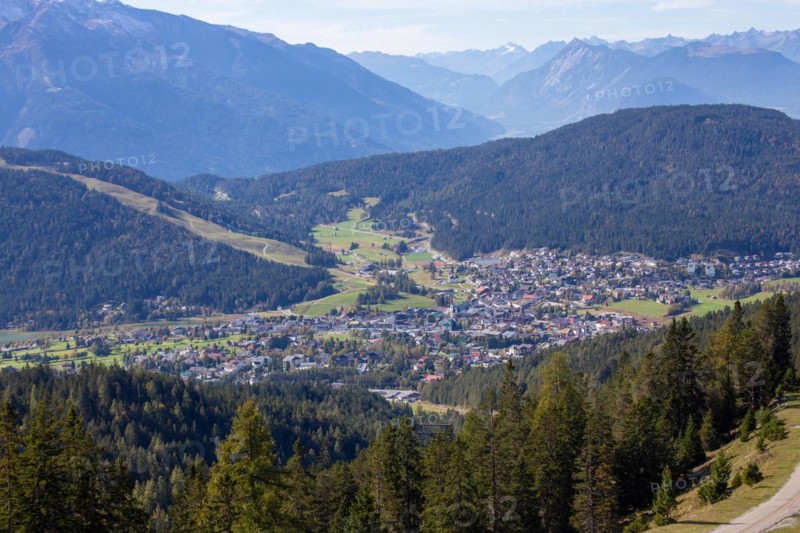 Panoramic view of Seefeld in Tyrol