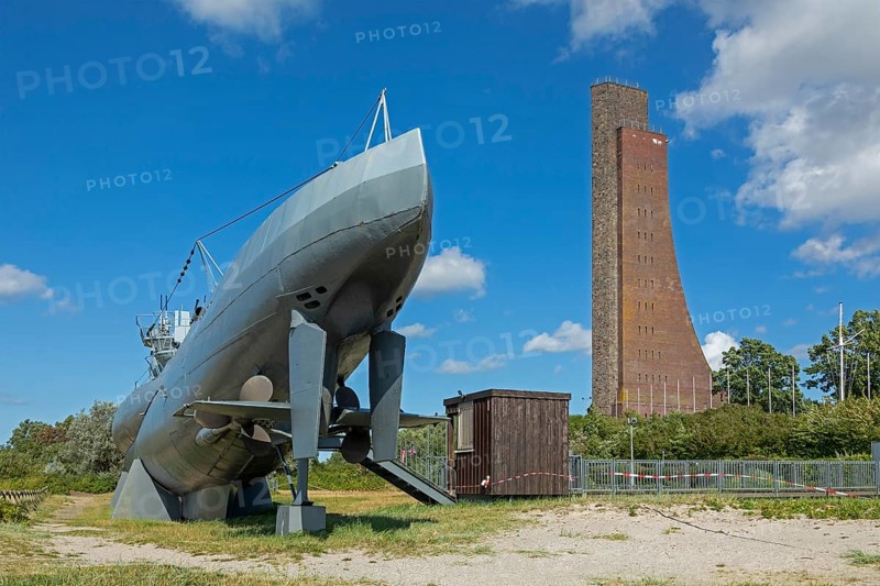 U-boat U 995, naval memorial, Laboe, Schleswig-Holstein, Germany, Europe