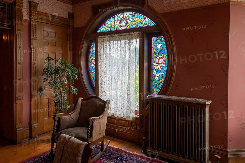 Muskegon, Michigan, The Charles Hackley house at the Hackley and Hume Historic Site, operated by the Lakeshore Museum Center. Charles Hackley and Thomas Hume were lumber baron partners. They built their homes next door to each other in the late 1880s