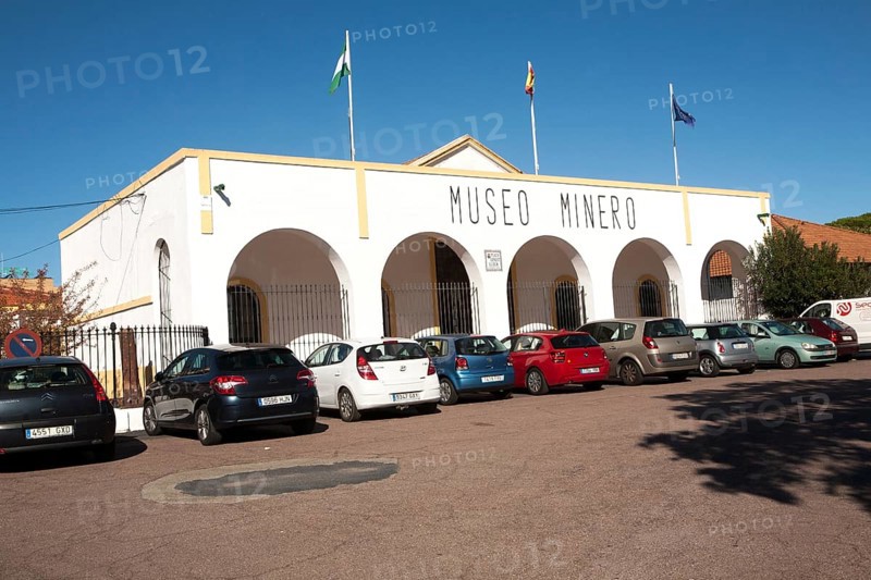 Museo Minero mining museum in Rio Tinto mining area, Minas de Riotinto, Huelva province, Spain, Europe