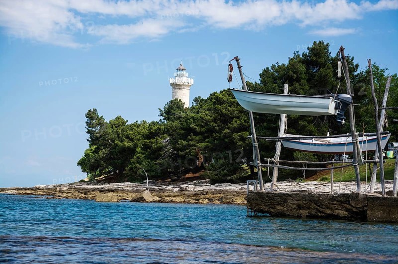 Lighthouse in Savudrija, Istiren, Croatia, Croatia, Europe