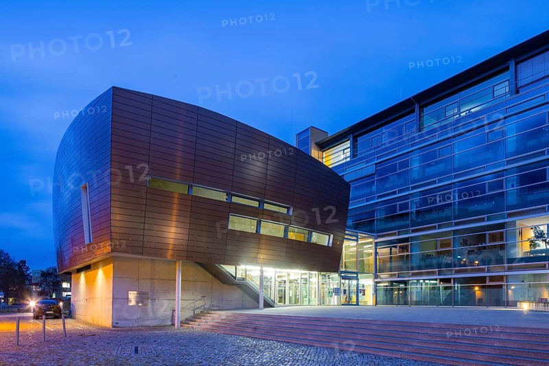 The University of Applied Sciences Mittweida (HSMW for short, with the suffix Hochschule für angewandte Wissenschaften, or University of Applied Sciences for short) is a university of applied sciences in the Saxon town of Mittweida. With 6908 enrolled students (winter semester 2020/21), it is the largest university of applied sciences in the state of Saxony. House 06, Grunert de Jácome Building, Mittweida, Saxony, Germany, Europe