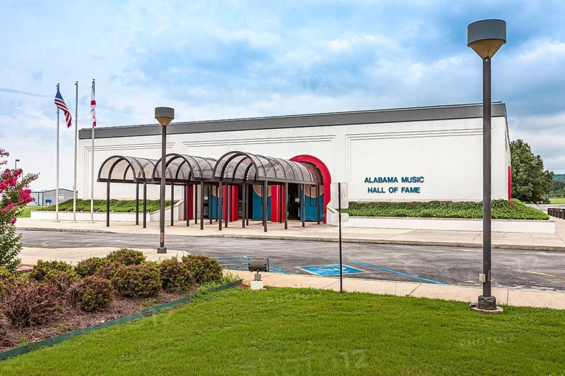 Alabama Music Hall of Fame museum in Tuscumbia, Alabama, USA showcases the work of Alabamians that have made an impact on the music industry