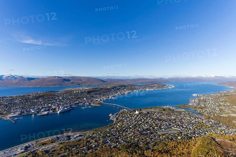 View of Tromso, September 2024, Norway, Europe