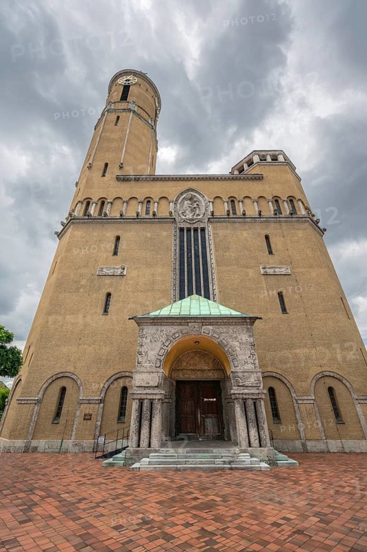 St Otto Church, built from 1912 to 1914, Siechenstraße 61, Bamberg, Upper Franconia, Bavaria, Germany, Europe