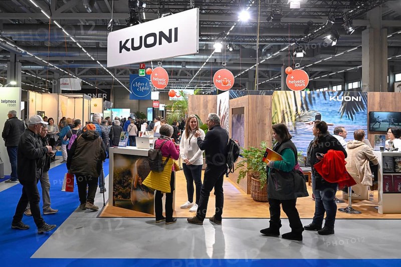 Kuoni Travel exhibition stand