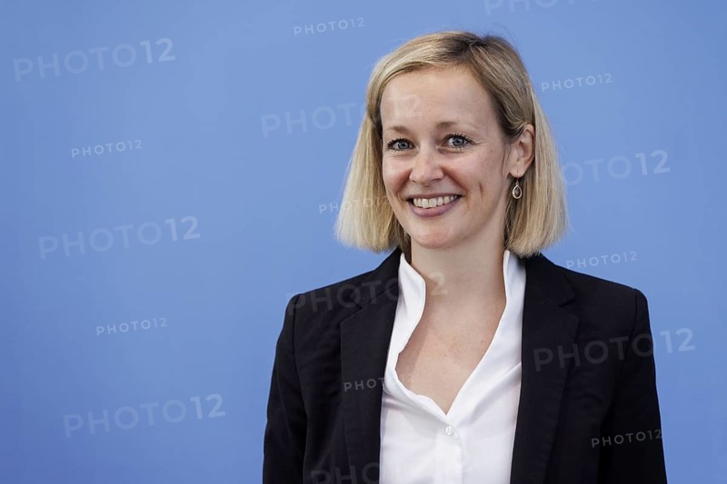 Louisa Specht-Riemenschneider, Federal Commissioner for Data Protection and Freedom of Information (BfDI), recorded at the Federal Press Conference on the appointment of the Federal Commissioner for Data Protection and Freedom of Information in Berlin, 3 September 2024