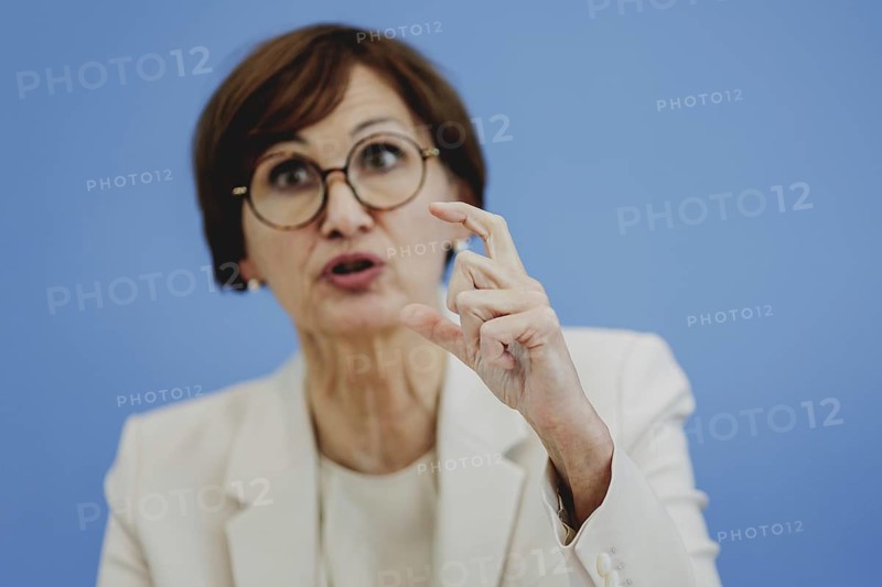 Bettina Stark-Watzinger (FDP), Federal Minister of Education and Research, at a press conference on the publication of the 'Education in Germany 2024' report in Berlin, 17 June 2024
