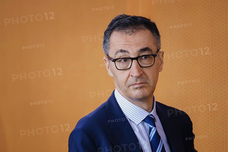 Cem Özdemir (Alliance 90/The Greens), Federal Minister for Agriculture and Food, pictured at the start of a cabinet meeting in the Federal Chancellery. Berlin, 17.07.2024