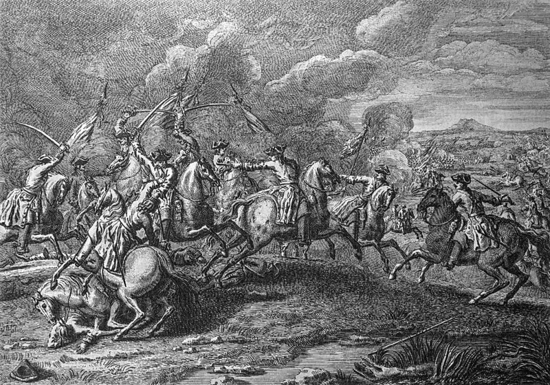 1746, Battle of Rocoux during the War of the Austrian Succession at Rocourt, Raucoux near Liège in the Austrian Netherlands