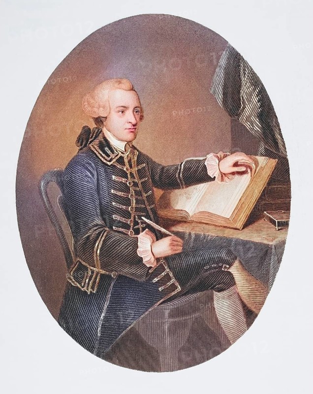 John Hancock, 1737, 1793, American Revolutionary Leader Signer of the Declaration of Independence, Illustration from Gallery of Historical Portraits, published around 1880, Historical, digitally restored reproduction from a 19th century original, Record date not stated