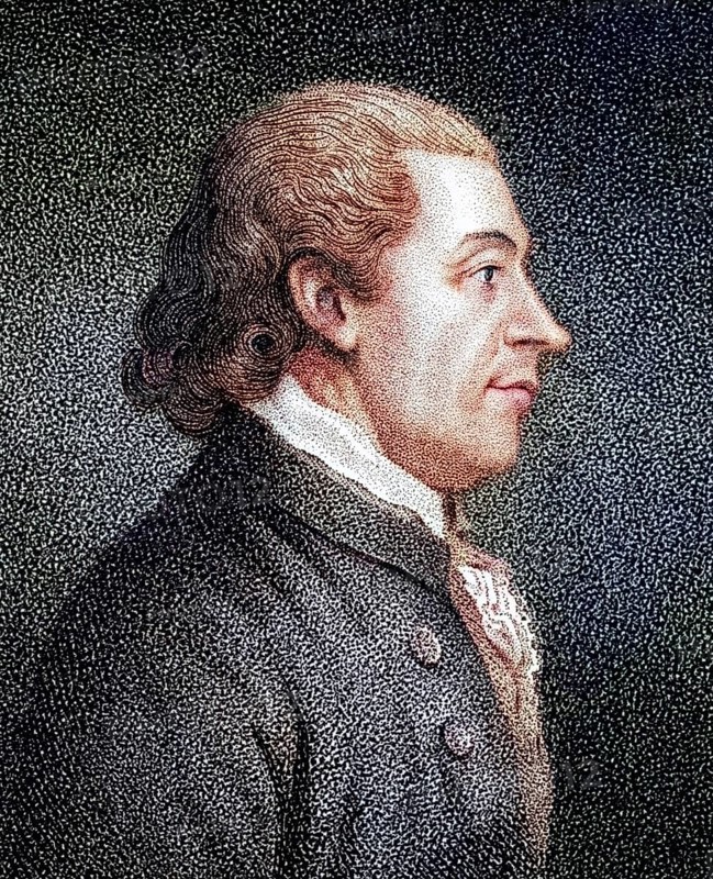 Samuel Huntington, 1731 to 1796, American Statesman and Founding Father A signer of the Declaration of Independence Nineteenth century engraving by JB Longacre, Historical, digitally restored reproduction from a nineteenth century original, Record date not stated