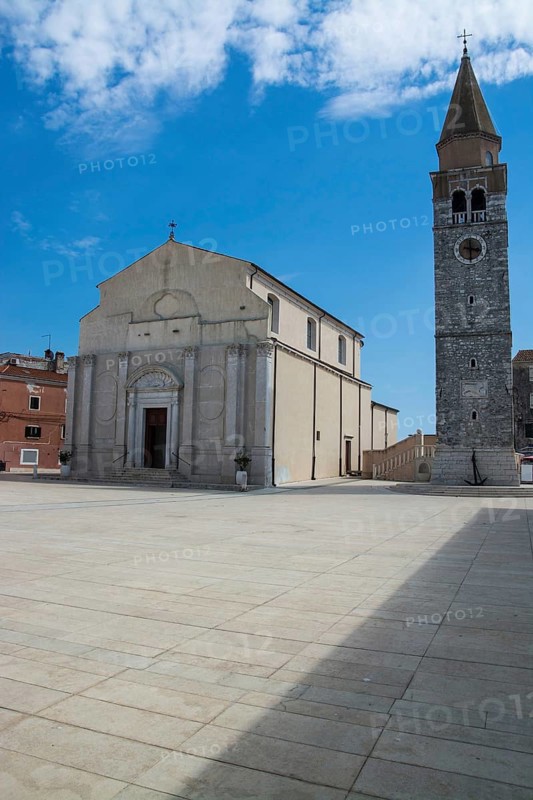 Umag is a small Croatian town with a harbour on the north-west coast of Istria, Croatia, Europe