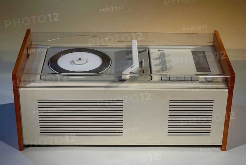 Braun Radio sk 61, Radio und Plattenspieler