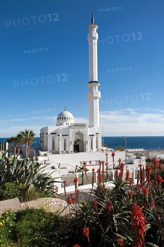 Mosque of the Custodian of the Two Holy Mosques, Europa Point, Gibraltar, British overseas territory in southern Europe, Europe