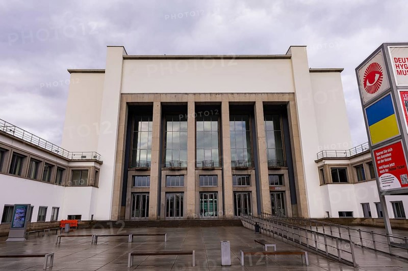 Founded in 1912, the Deutsches Hygiene-Museum is a museum in Dresden. It sees itself as a public forum for science, culture and society. Entrance front