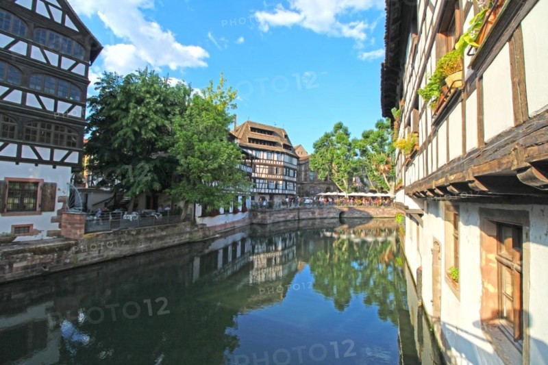 La Petite France, historic old town district of Strasbourg