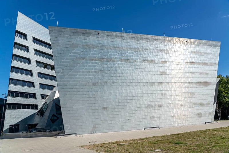 The Leuphana University of Lüneburg, central building, designed by Daniel Libeskind, Lower Saxony, Germany, Europe