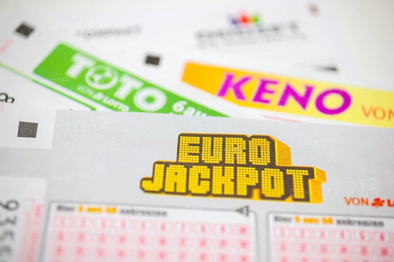 Tickets, gambling, lottery tickets, Toto, KENO from LOTTO, EURO JACKPOT 5 out of 50