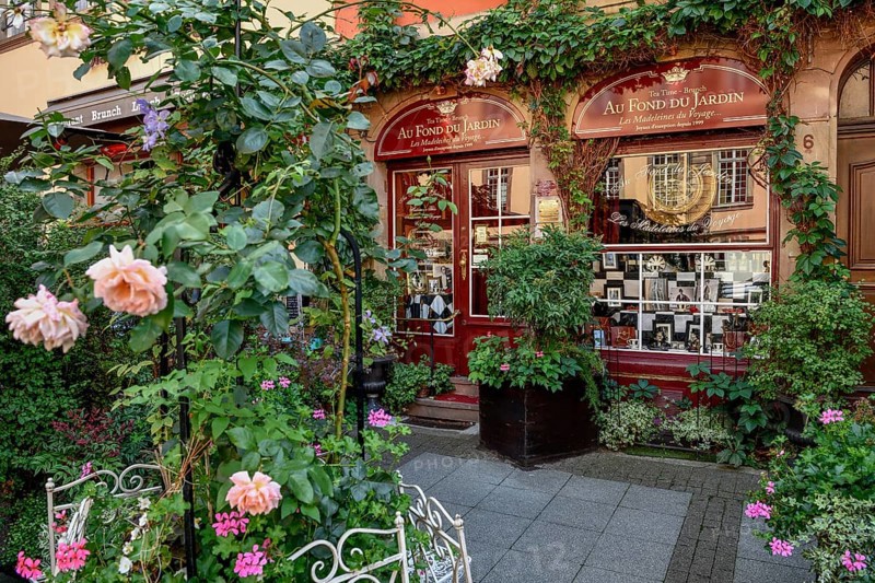 Au Fond du Jardin, confectionery and tea house, Strasbourg, Département Bas-Rhin, Alsace, France, Europe