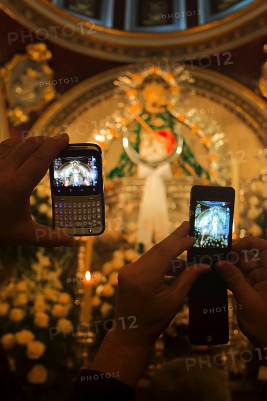 Black Madonna, Sanctuary, Santuario Virgen de la Cabeza, Andujar, Province of Jaon, Andalusia, Spain, Marian pilgrimage, Europe