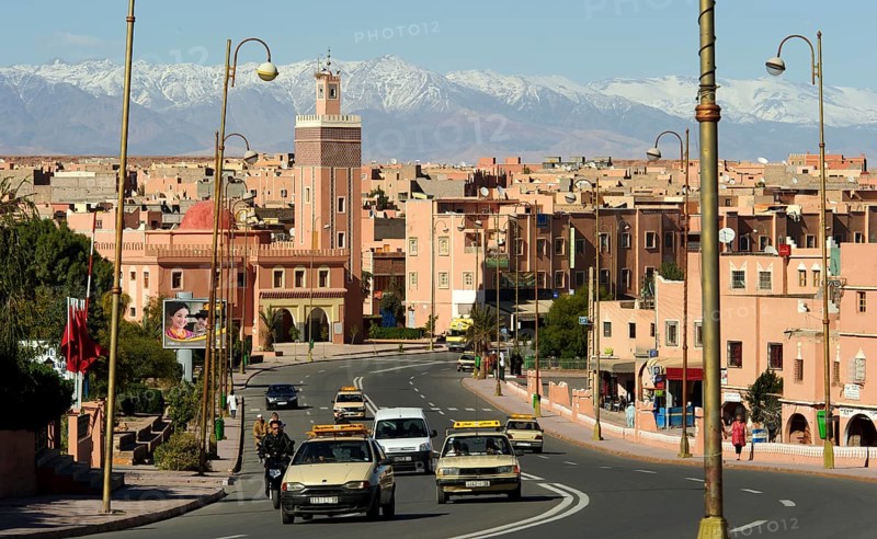Morocco, Ouarzazate, High Atlas Mountains, Africa
