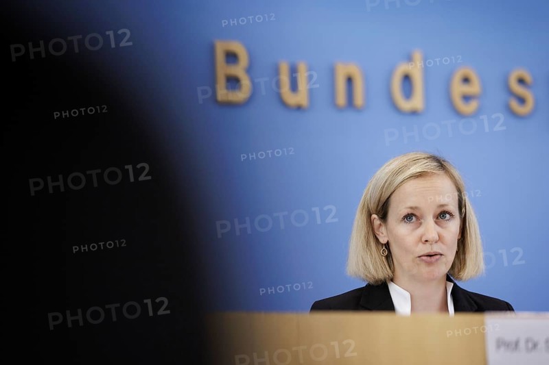 Louisa Specht-Riemenschneider, Federal Commissioner for Data Protection and Freedom of Information (BfDI), recorded at the Federal Press Conference on the appointment of the Federal Commissioner for Data Protection and Freedom of Information in Berlin, 3 September 2024