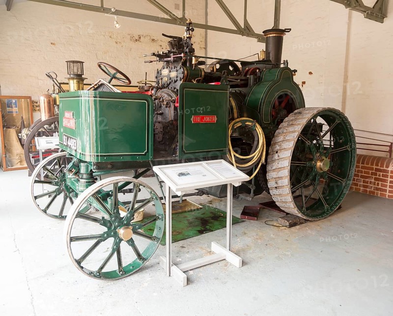 The Long Shop museum, Leiston, Suffolk, England, UK 'The Joker', 5 NHP Superheated Compound Ploughing Engine 1917-1919