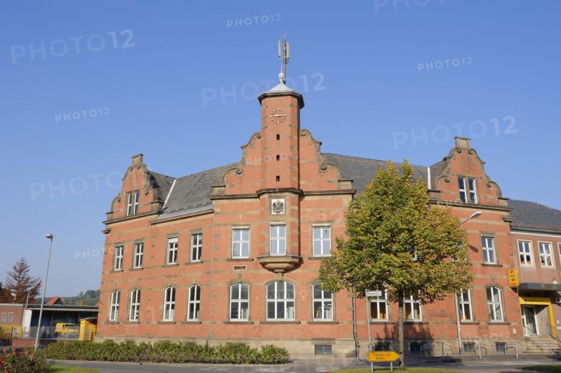 Post office, Lemgo, North Rhine-Westphalia, Germany, Europe