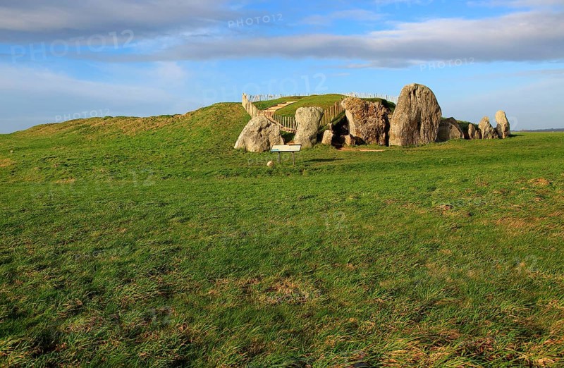 West Kennet neolithic long barrow, Wiltshire, England, UK