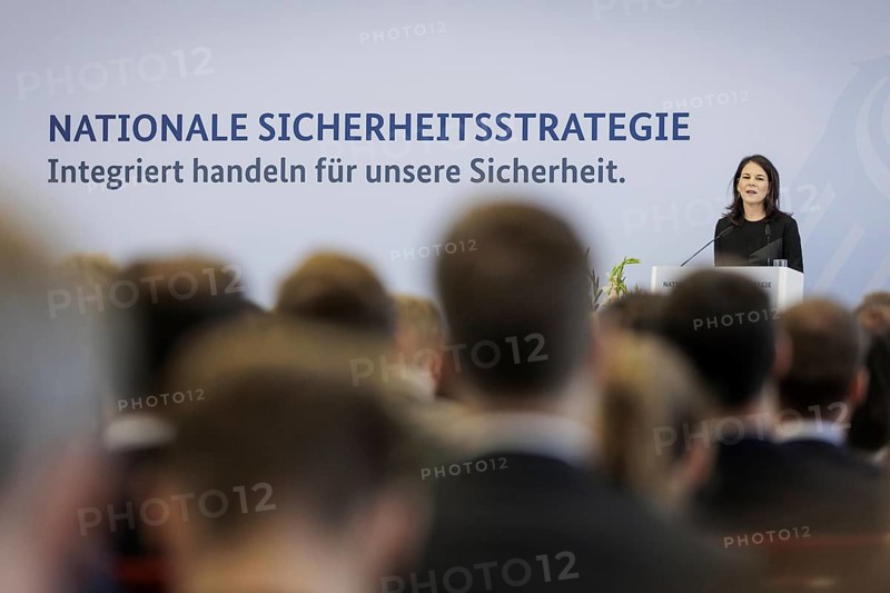 Annalena Bärbock (Alliance 90/The Greens), Federal Foreign Minister, recorded at the event to mark the first anniversary of the National Security Strategy at the Federal Academy for Security Policy in Berlin, 1 July 2024