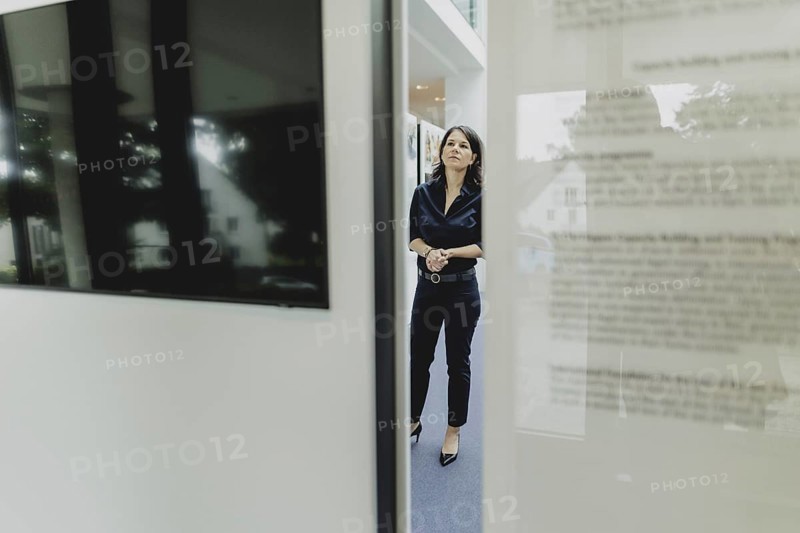 Annalena Bärbock (Alliance 90/The Greens), Federal Foreign Minister, photographed during a visit to the International Tribunal for the Law of the Sea during the Foreign Minister's trip to Germany in Hamburg, 26 July 2024. /