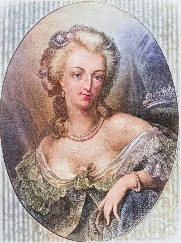 Marie-Antoinette (born 2 November 1755 in Vienna, died 16 October 1793 in Paris) was born Archduchess Maria Antonia of Austria. She became Dauphine of France on 16 May 1770 through her marriage to the heir to the throne Louis August, Historical, digitally restored reproduction from a 19th century original, Record date not stated