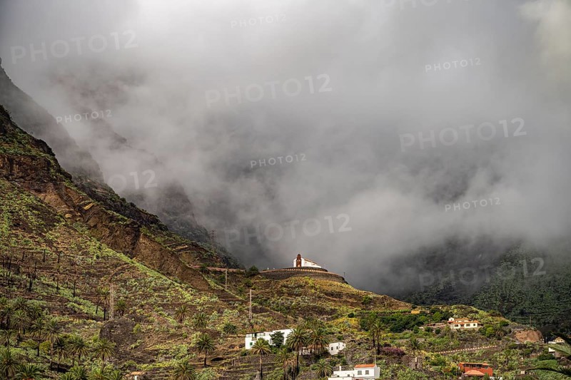 The church Iglesia de San Antonio de Padua in Valle Gran Rey, La Gomera, Canary Islands, Spain, Europe