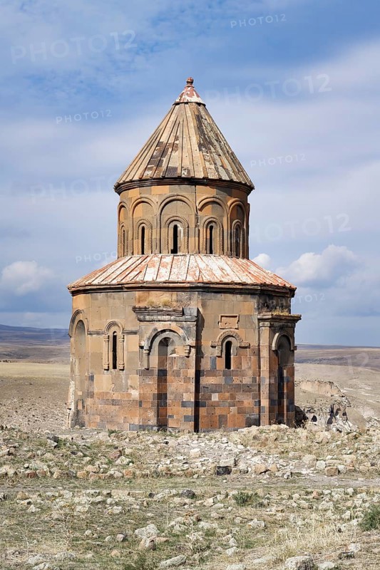 Armenian Church of St Gregory of the Abughamrents, Ani Archaeological site, Kars, Turkey, Asia