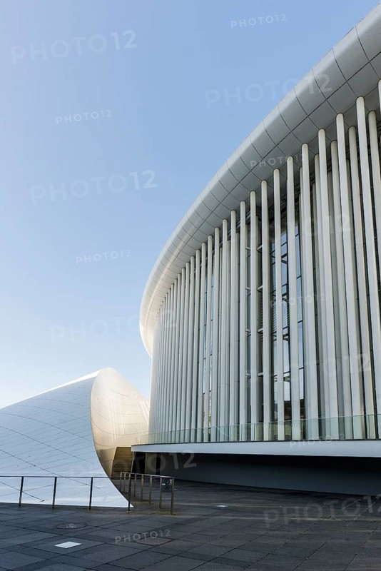 Philharmonie, by Christian de Portzamparc, Place de l'Europe, Plateau de Kirchberg, Luxembourg, Luxembourg City, Luxembourg, Europe