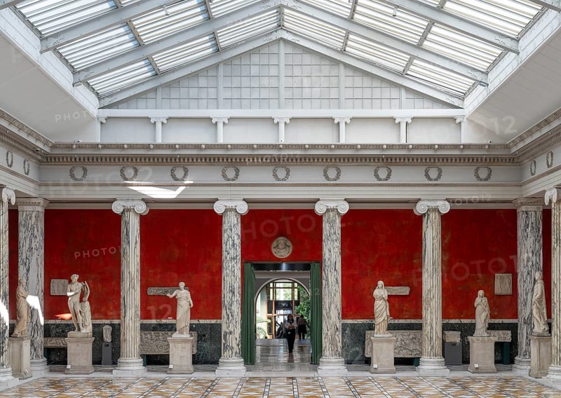 Collection of ancient sculptures, Ny Carlsberg Glyptotek or New Carlsberg Glyptothek, Art Museum of Sculpture and Painting, Copenhagen, Denmark, Europe