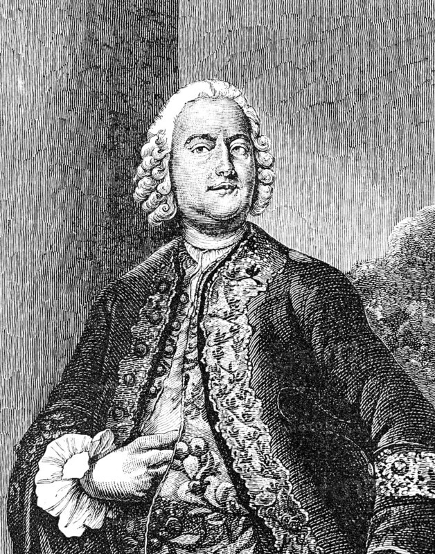 Carl Heinrich Graun (1701-1759), tenor singer and composer of operas and arias, conductor of the Italian opera in Berlin, elegant clothes, proud look, history of German music, historical illustration 1892