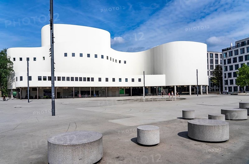 Düsseldorfer Schauspielhaus, at Gustaf-Gründgens-Platz, D'haus, theatre, Düsseldorf, North Rhine-Westphalia, Germany, Europe