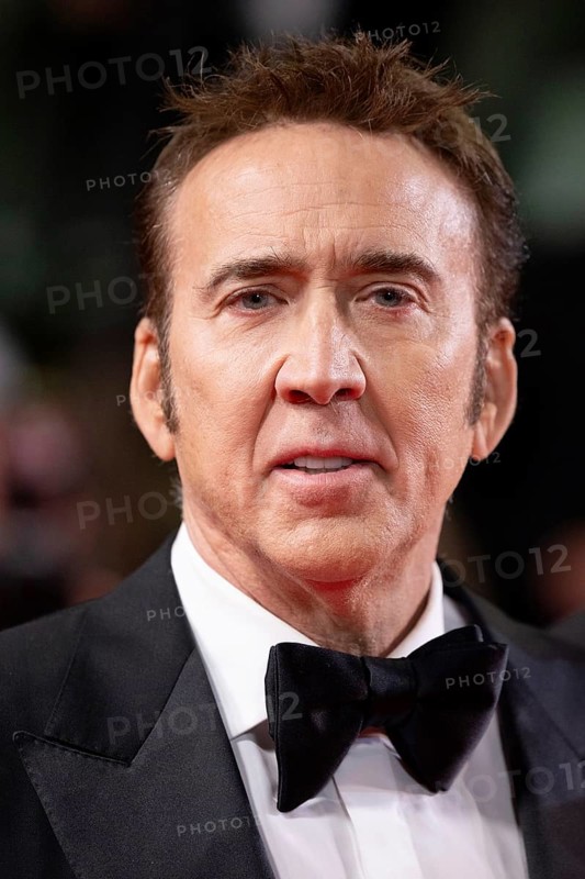 Cannes, France, 17.5.2024: Nicolas Cage at the premiere of The Surfer on the red carpet of the Palais des Festivals during the 77th Cannes International Film Festival. The 77th Cannes International Film Festival will take place from 14 to 25 May 2024, Europe