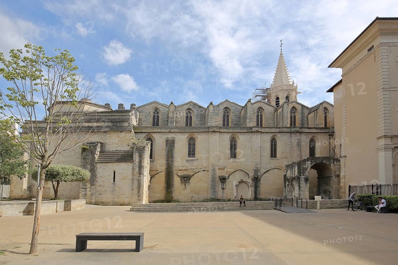 Romanesque church of St-Siffrein, Saint, Carpentras, Vaucluse, Provence, France, Europe