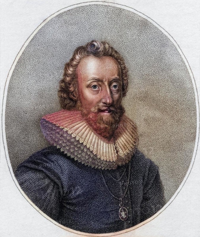 William Alexander Earl of Stirling c1570 n 1640 Scottish coloniser of Nova Scotia, William Alexander Earl of Stirling c1570 n 1640 Scottish coloniser of Nova Scotia Engraved by Bocquet from the book A catalogue of Royal and Noble Authors Volume V published 1806, Historic, digitally restored reproduction from a 19th century original, Record date not stated
