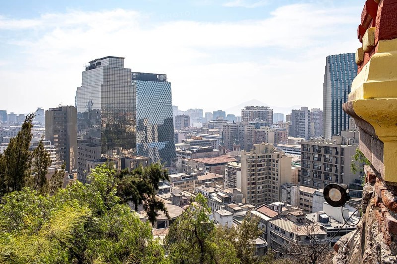 Santa Lucia Hill, Santiago de Chile, Chile, South America