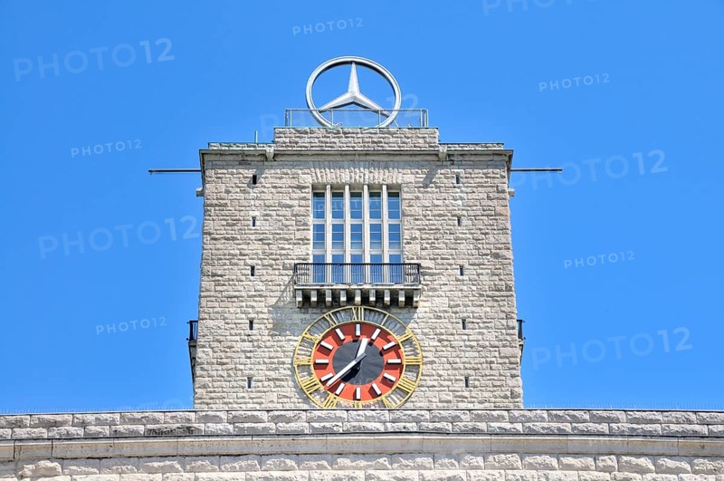 Station tower, main railway station in Stuttgart, Baden-Württemberg, Germany, Europe