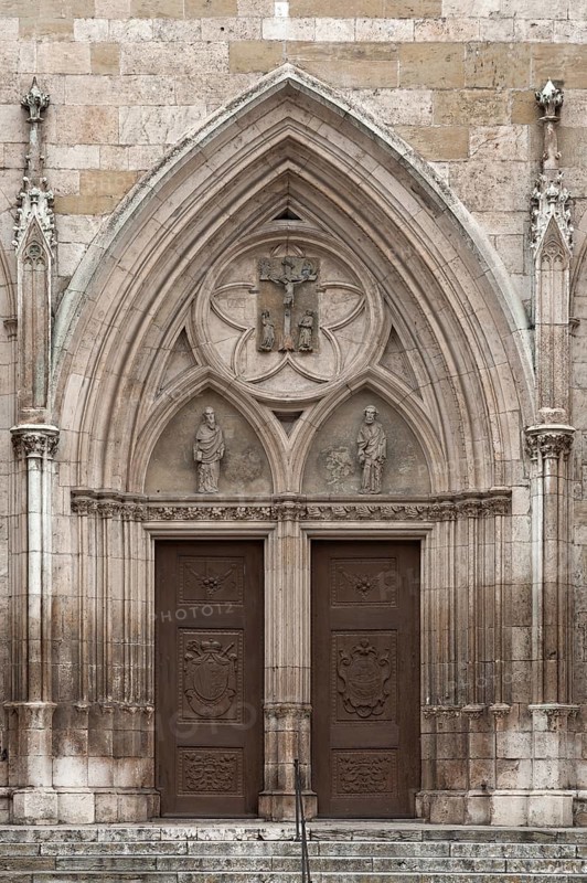 Side entrance portal, 1385-1415, Regensburg Cathedral of St Peter, start of construction 1273, Regensburg, Upper Palatinate, Bavaria, Germany, Europe