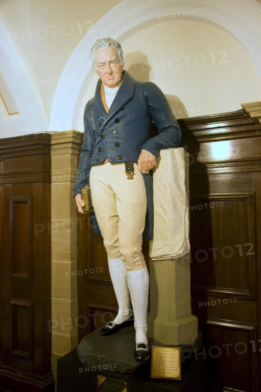 William Wilberforce statue inside the Guildhall, Hull, Yorkshire, England, United Kingdom, Europe