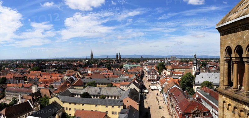 Panorama of Speyer, Rhineland-Palatinate