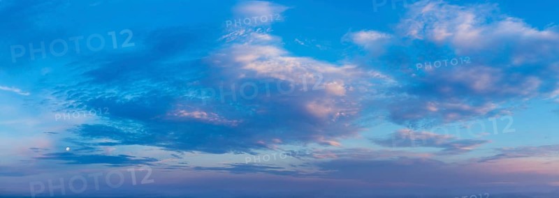 Beautiful dramatic scenic after sunset sky background after sunset